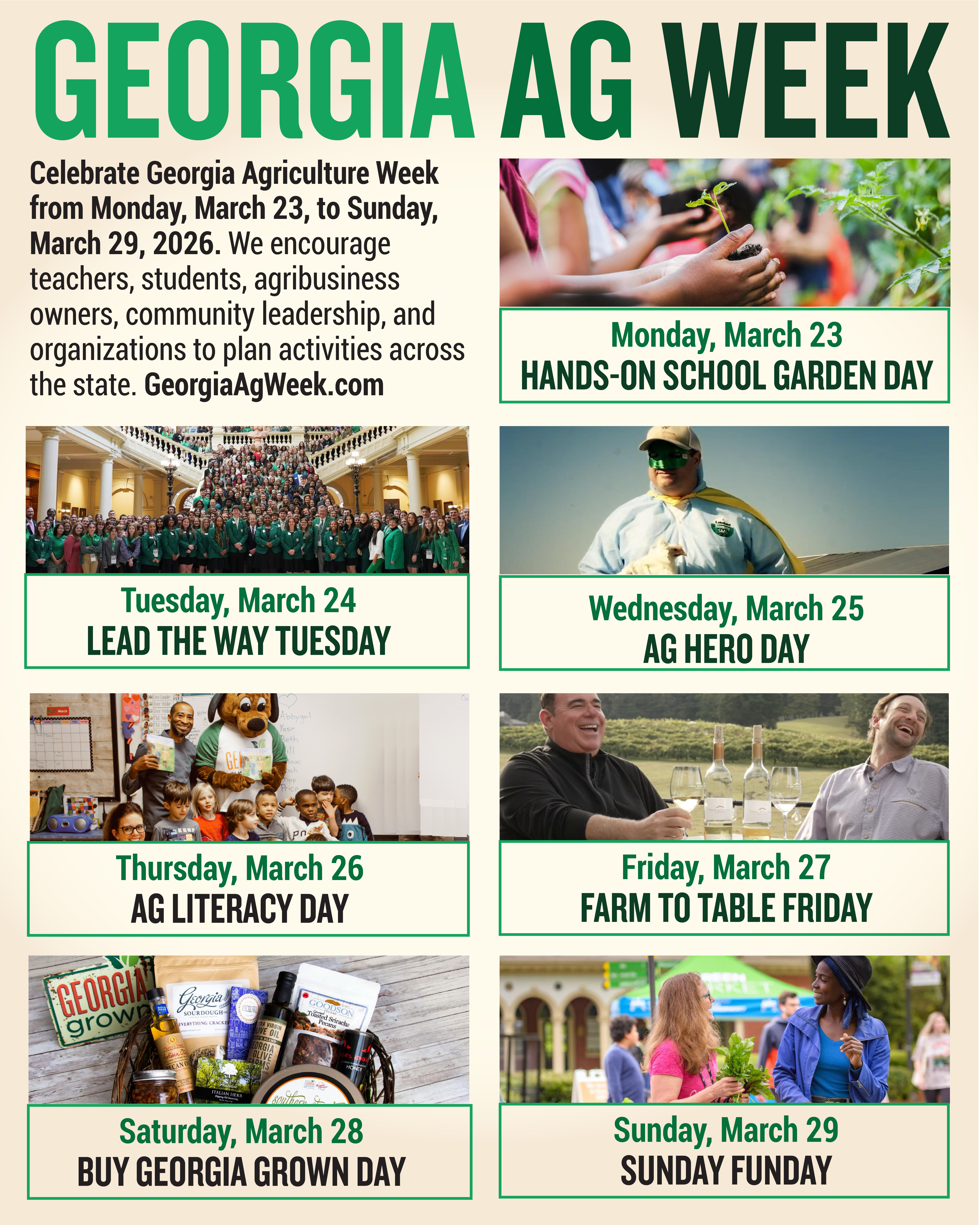 Georgia Ag Week 2026 Events Schedule