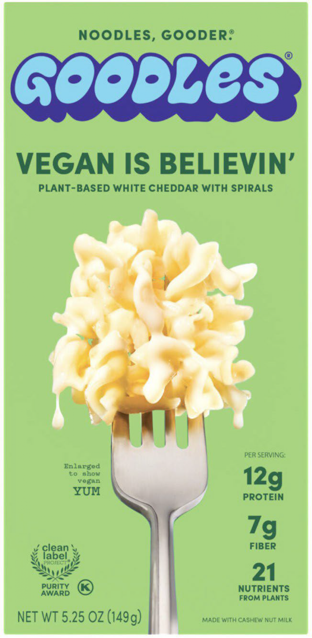 Gooder Foods recalls Goodles Vegan is Believin’ – Plant Based White Cheddar with Spirals due to Undeclared Milk Gooder Foods recalls Goodles Vegan is Believin’ – Plant Based White Cheddar with Spirals due to Undeclared Milk