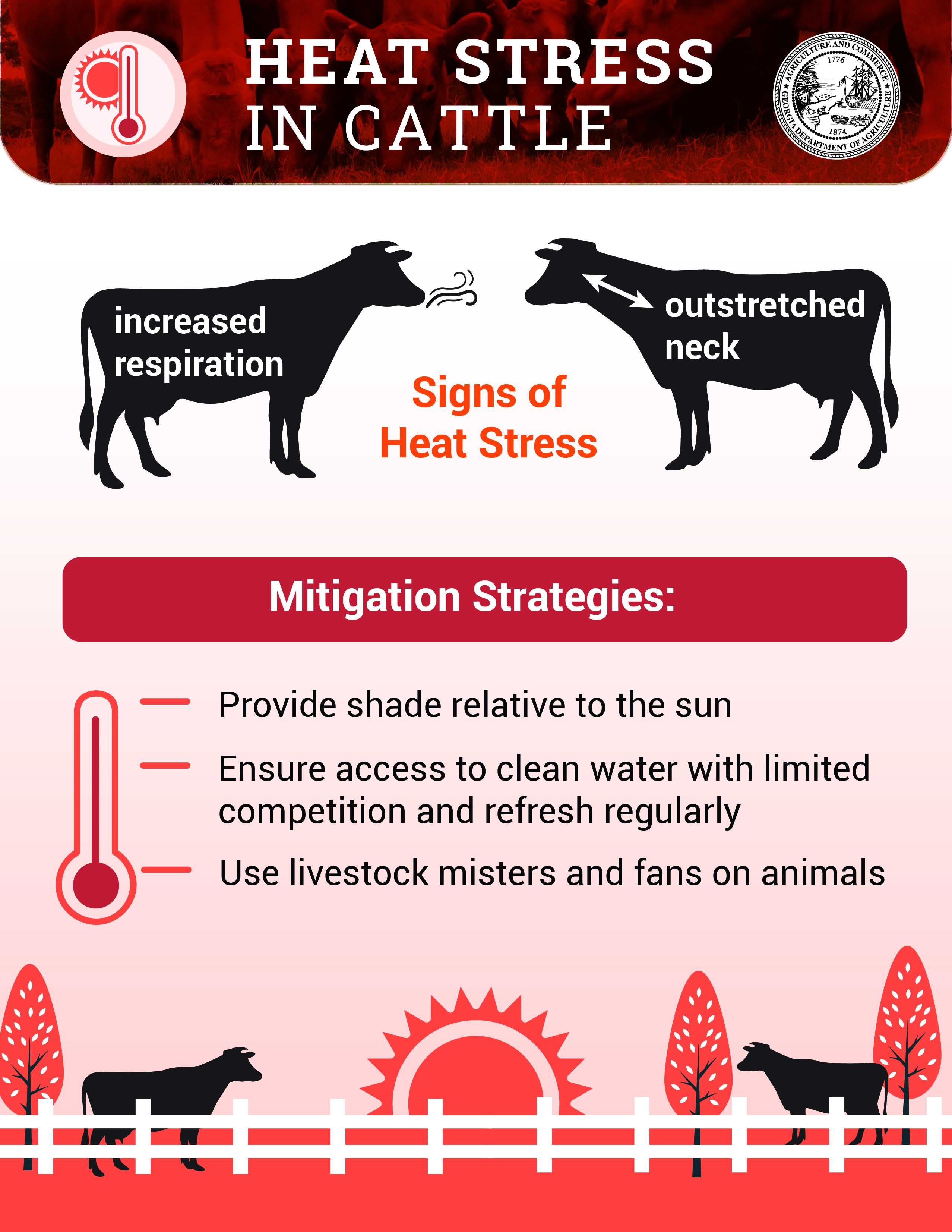 Heat Stress in Cattle