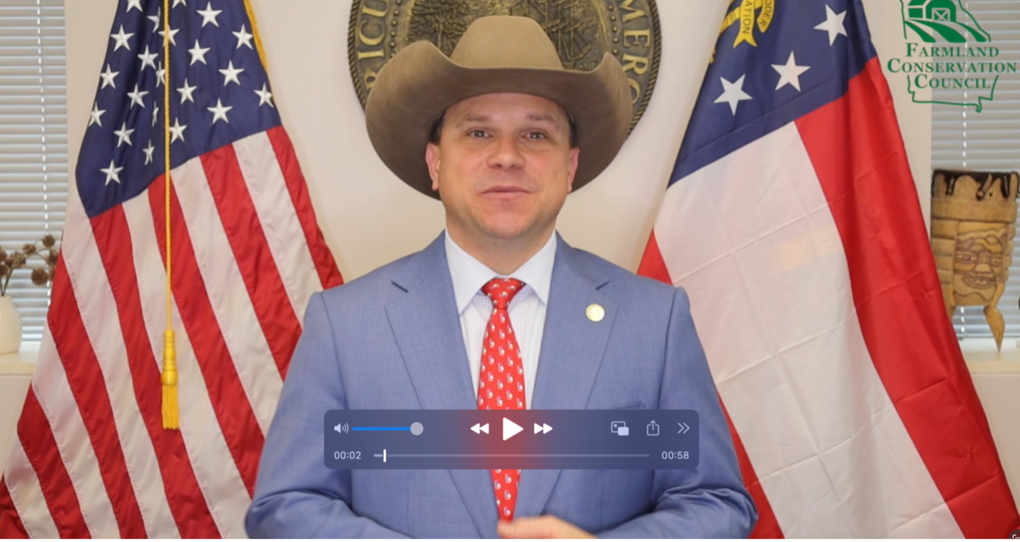 Agriculture Commissioner Tyler J Harper Announces Opening of Georgia Farmland Conservation Fund Applications