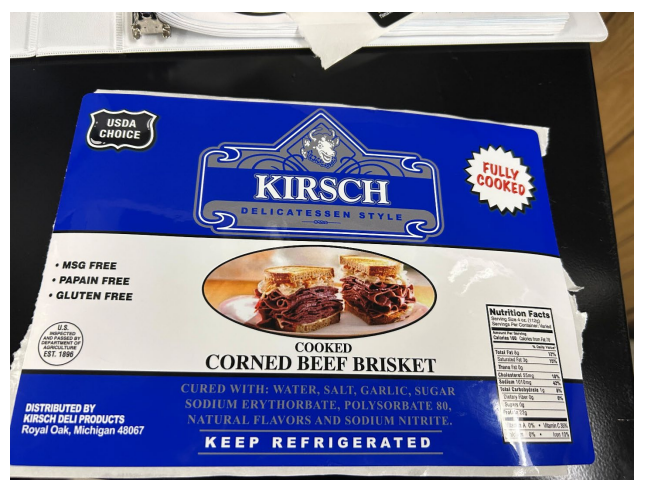 City Foods, Inc. Recalls Ready-To-Eat Pastrami and Corned Beef Products Due To Possible Listeria Contamination