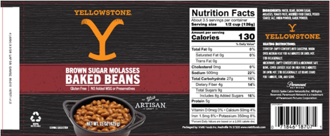 Yellowstone Brown Sugar Molasses Baked Beans recalled due to undeclared soy