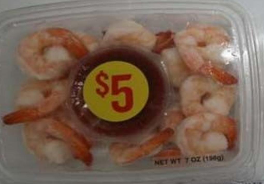 Aquastar (USA) Corp Recalls Kroger Frozen Raw EZ Peel, Kroger Mercado Frozen Cooked Shrimp, and Aquastar Raw Shrimp Skewers Because of Possible Health Risk