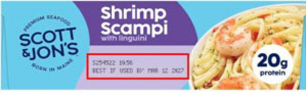 Demers Food Group Recalls Select Scott & Jon's Shrimp Scampi with Linguini Bowls due to Possible Listeria Monocytogenes Contamination