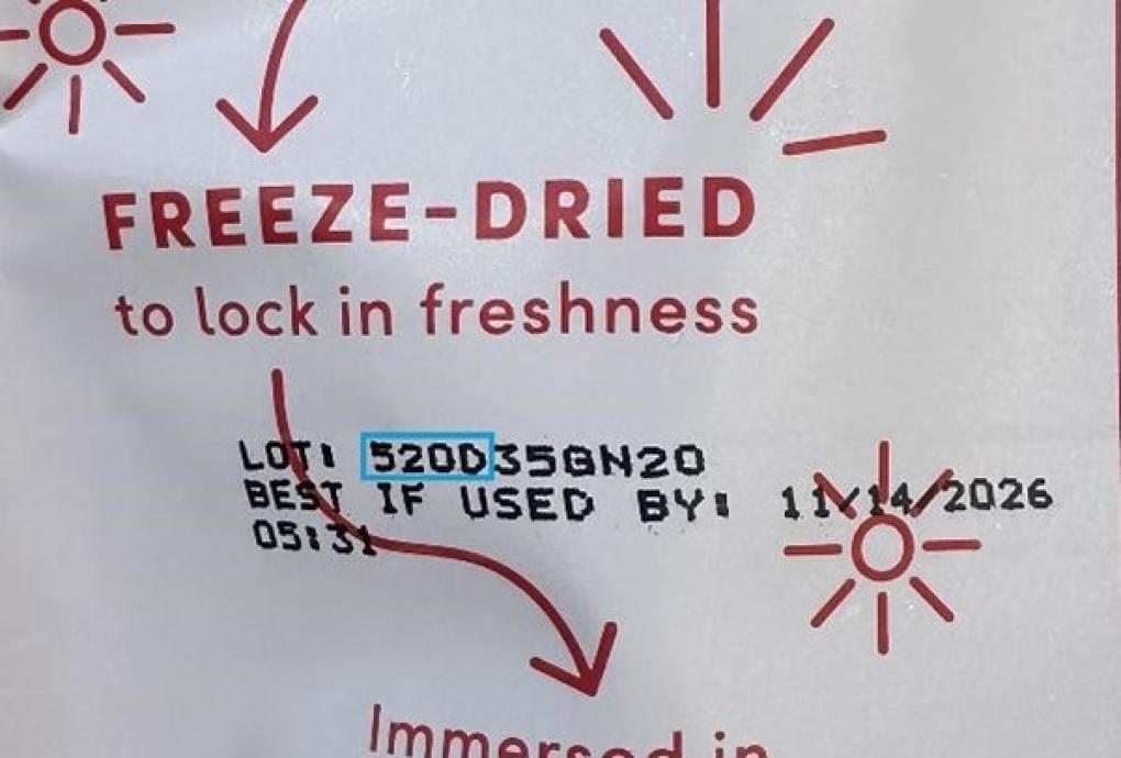 Georgia Nut Company (GNC), Third-Party Manufacturer for Tru Fru, LLC Issues Voluntary Recall of Specific Varieties of Tru Fru Freeze Dried Products Due to Potential Presence of Metal in Product