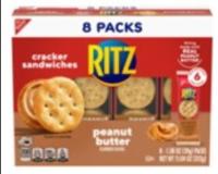 RITZ peanut butter cracker sandwiches recalled due to undeclared peanuts RITZ peanut butter cracker sandwiches recalled due to undeclared peanuts