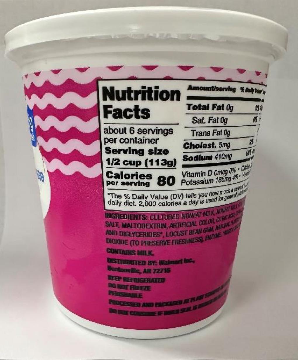 Saputo USA Recalls Great Value Cottage Cheese Because of Possible Health Risk Saputo USA Recalls Great Value Cottage Cheese Because of Possible Health Risk