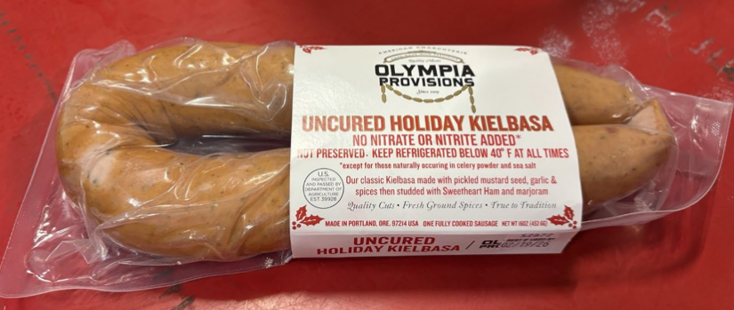 Olympia Provisions is recalling kielbasa sausages due to possible contamination of foreign material (metal). Olympia Provisions is recalling kielbasa sausages due to possible contamination of foreign material (metal).