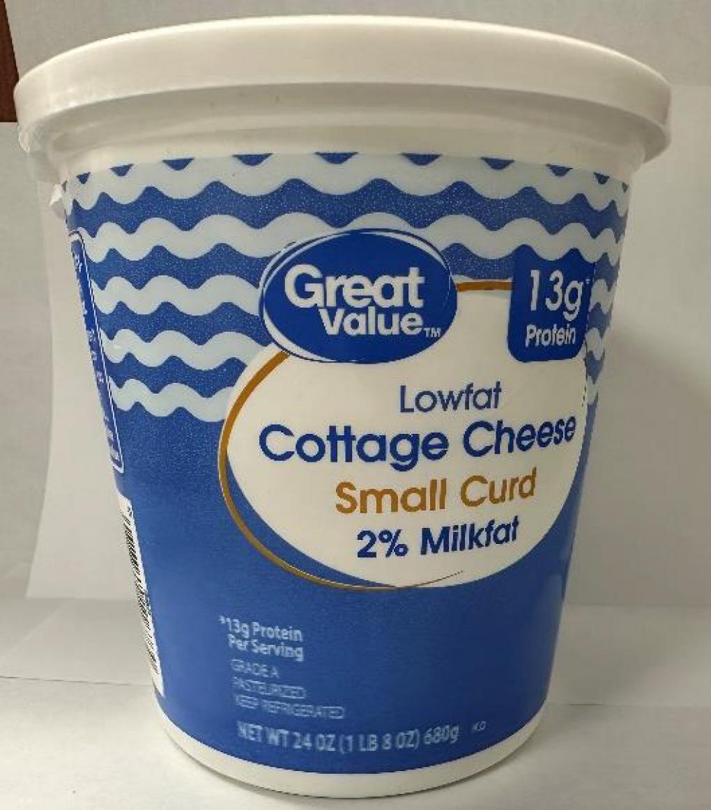 Saputo USA Recalls Great Value Cottage Cheese Because of Possible Health Risk Saputo USA Recalls Great Value Cottage Cheese Because of Possible Health Risk