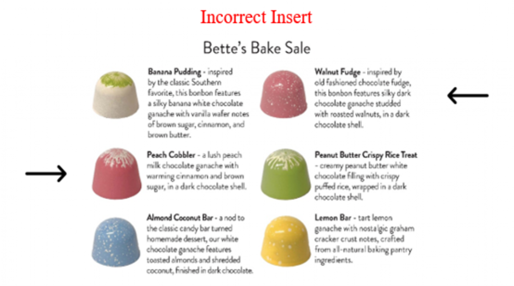 French Broad Chocolates PBC Recalls Bette’s Bake Sale Bonbons Due to Undeclared Walnuts French Broad Chocolates PBC Recalls Bette’s Bake Sale Bonbons Due to Undeclared Walnuts