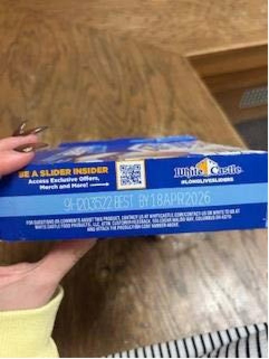 White Castle Frozen Food Division Recalls Frozen 4-Count Cartons of Original Sliders Due to Undeclared Milk and Soy White Castle Frozen Food Division Recalls Frozen 4-Count Cartons of Original Sliders Due to Undeclared Milk and Soy