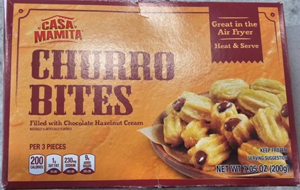 Camerican International, Inc. issues Allergy Alert on undeclared milk in Aldi Brand Casa Mamita Churro Bites filled with Chocolate Hazelnut Cream Camerican International, Inc. issues Allergy Alert on undeclared milk in Aldi Brand Casa Mamita Churro Bites filled with Chocolate Hazelnut Cream