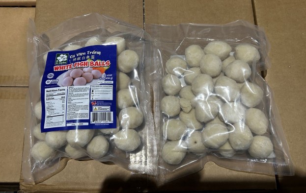 Frozen Siluriformes fish ball products recalled due to ineligible export Frozen Siluriformes fish ball products recalled due to ineligible export