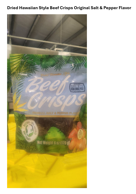 FSIS Issues Public Health Alert for Ready-To-Eat Beef Jerky Products Due to Misbranding and Undeclared Allergen FSIS Issues Public Health Alert for Ready-To-Eat Beef Jerky Products Due to Misbranding and Undeclared Allergen