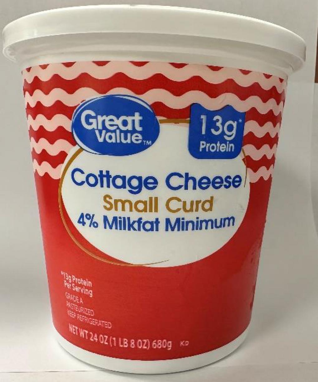 Saputo USA Recalls Great Value Cottage Cheese Because of Possible Health Risk Saputo USA Recalls Great Value Cottage Cheese Because of Possible Health Risk