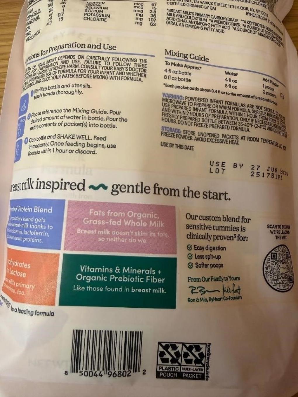 ByHeart Broadens Voluntary Recall While Investigation Continues ByHeart Broadens Voluntary Recall While Investigation Continues