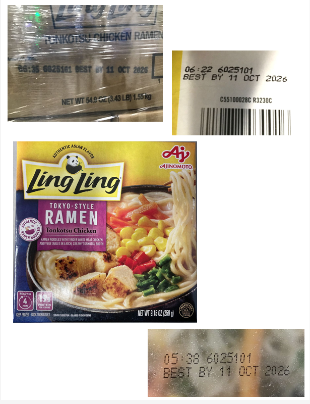 Ajinomoto Foods North America, Inc. EXPANDS Recall due to Possible Foreign Matter Contamination Ajinomoto Foods North America, Inc. EXPANDS Recall due to Possible Foreign Matter Contamination