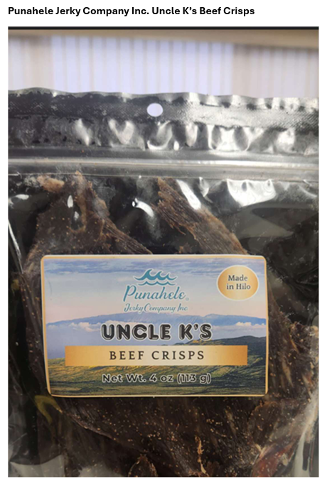 FSIS Issues Public Health Alert for Ready-To-Eat Beef Jerky Products Due to Misbranding and Undeclared Allergen FSIS Issues Public Health Alert for Ready-To-Eat Beef Jerky Products Due to Misbranding and Undeclared Allergen