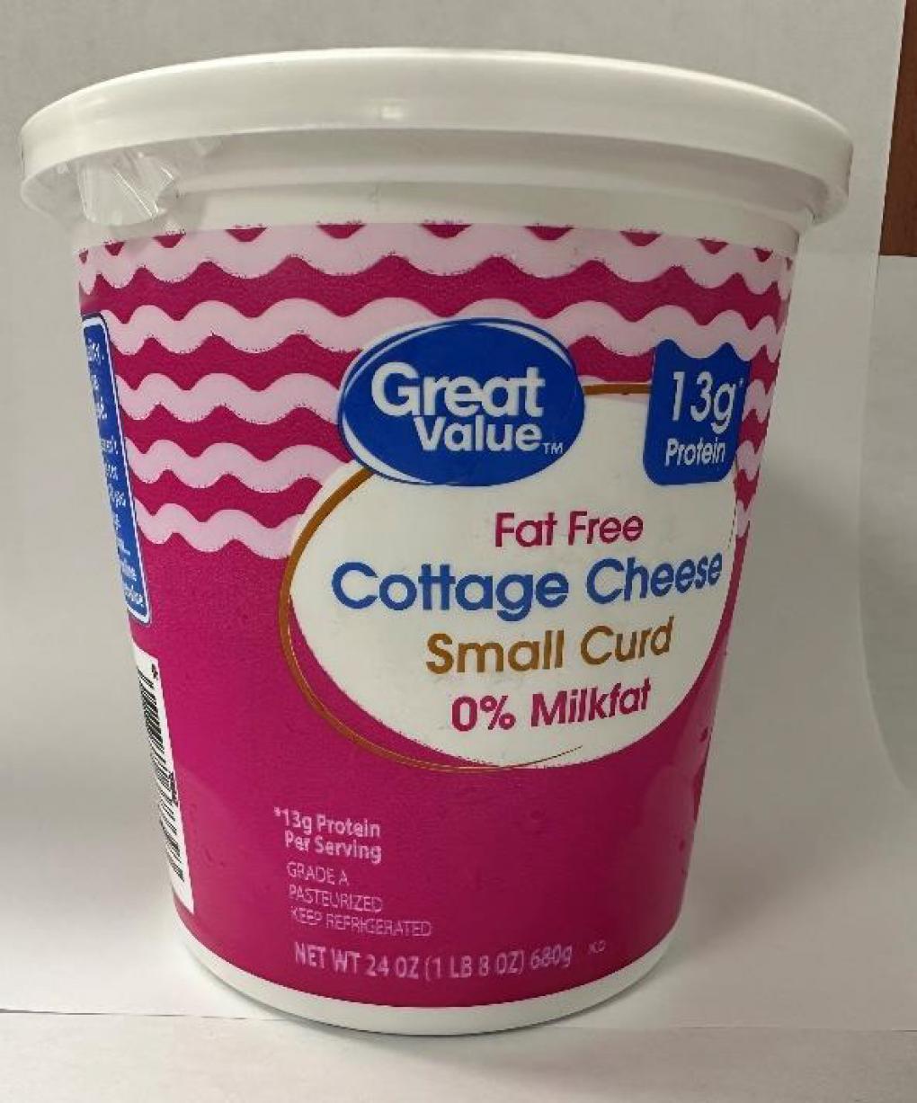 Saputo USA Recalls Great Value Cottage Cheese Because of Possible Health Risk Saputo USA Recalls Great Value Cottage Cheese Because of Possible Health Risk
