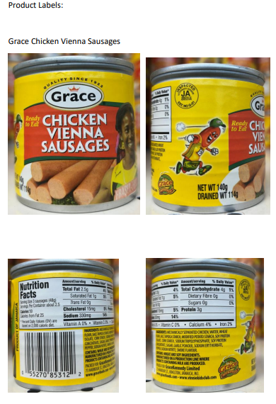 FSIS Issues Public Health Alert for Ineligible Chicken Vienna-Style Sausage Products Illegally Imported From Jamaica FSIS Issues Public Health Alert for Ineligible Chicken Vienna-Style Sausage Products Illegally Imported From Jamaica